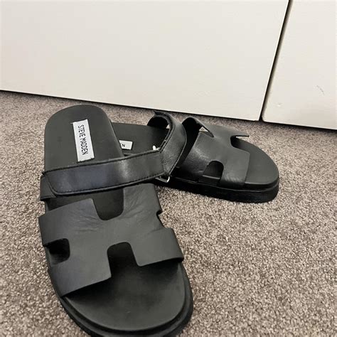 steve madden sandals hermes|Steve Madden slip on sandals.